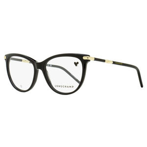 Longchamp Soft Oval Eyeglasses LO2727 001 Black 53mm